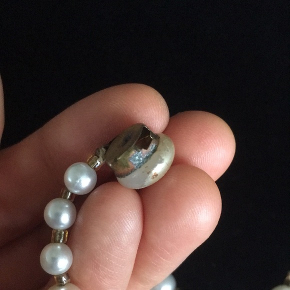 Vintage Retro Faux Pearl Necklace - Picture 10 of 14